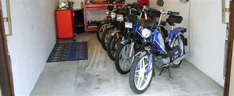 Appointments served first. . Moped garage